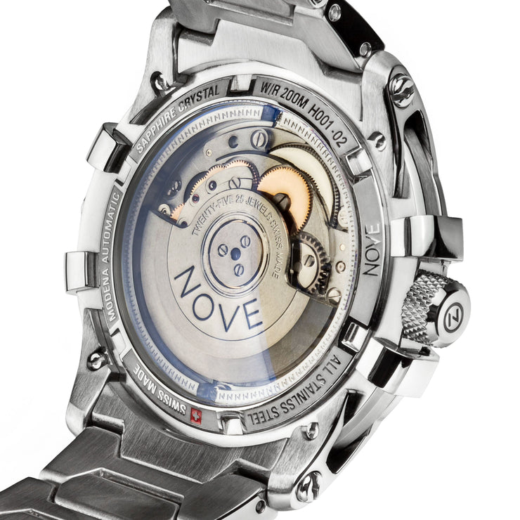 Nove Modena Automatic Silver - Watches.com - H001 - 02