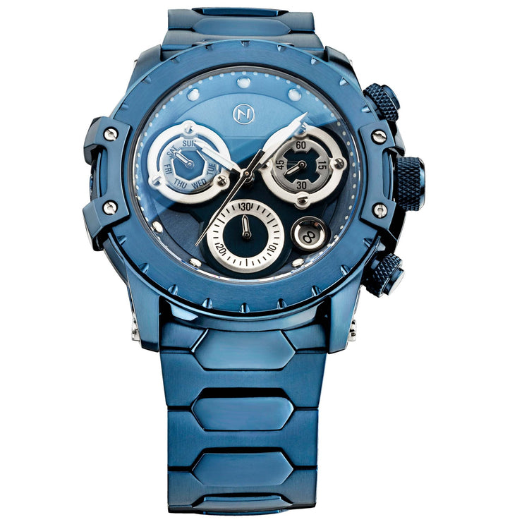 Nove Modena Chronograph Blue - Watches.com - K003 - 02