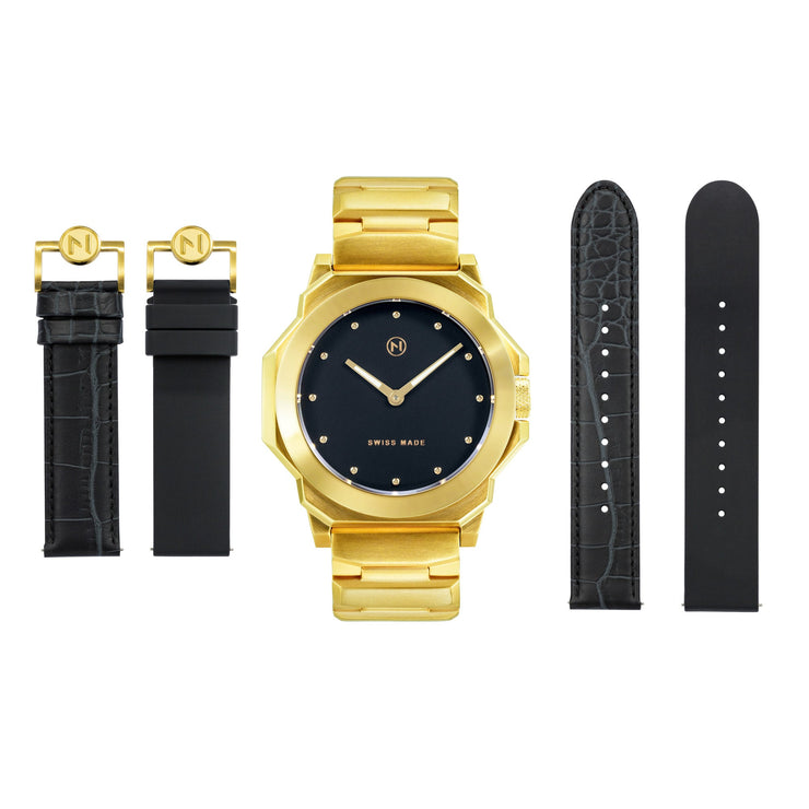 Nove Rocketeer Gold Black - Watches.com - C003 - 07