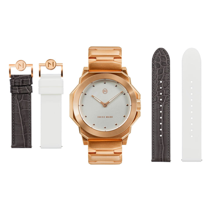 Nove Rocketeer Rose Gold White - Watches.com - C005 - 07