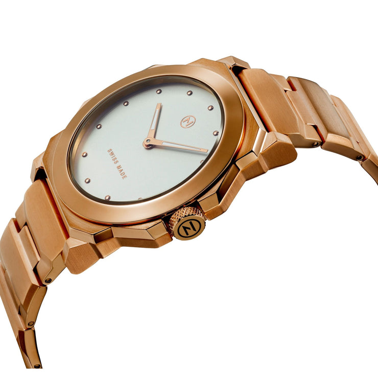 Nove Rocketeer Rose Gold White - Watches.com - C005 - 07