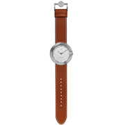 Nove Streamliner 40mm Brown White - Watches.com - B004 - 01