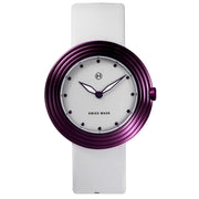 Nove Streamliner 40mm White Purple - Watches.com - B013 - 01