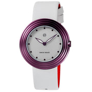 Nove Streamliner 40mm White Purple - Watches.com - B013 - 01