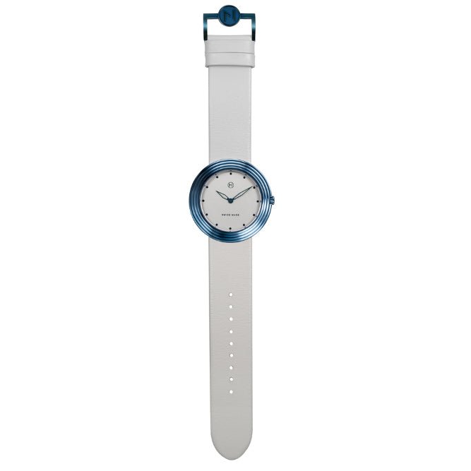 Nove Streamliner 46mm White Blue - Watches.com - A012 - 01