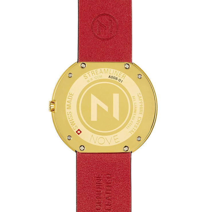 Nove Streamliner A006 - 01 Gold Green - Watches.com - A006 - 01