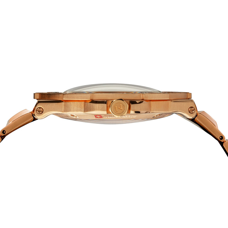 Nove Trident Automatic Ultra Slim Diver Mother Of Pearl Rose Gold - Watches.com - G004 - 02