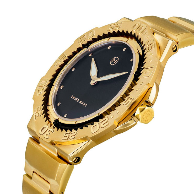 Nove Trident Ultra-thin E006-02 Gold PVD