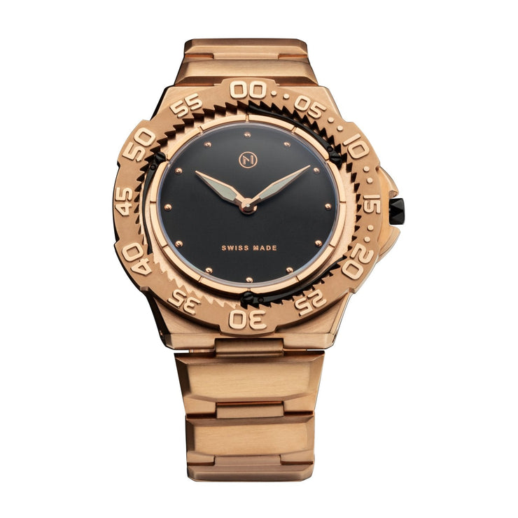 Nove Trident Ultra Slim E008-02 Rose Gold