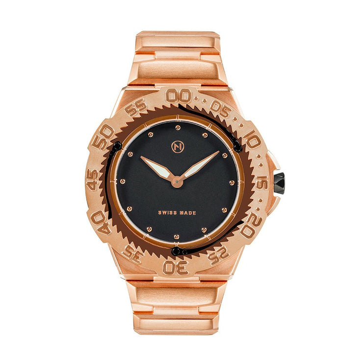 Nove Trident Ultra Slim E008-02 Rose Gold