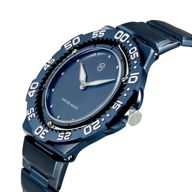 Nove Trident Ultra-thin E009-02 Blue PVD