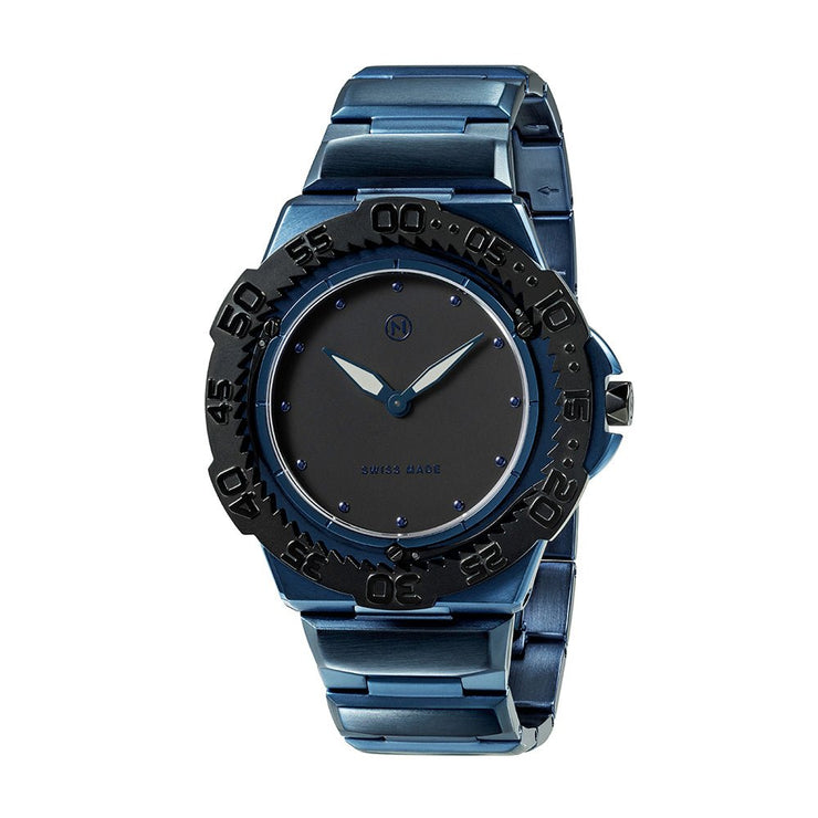 Nove Trident Ultra Slim E010-02 Blue Black