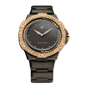 Nove Trident Ultra Slim E005 - 02 Gunmetal Rose Gold - Watches.com - E005 - 02