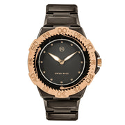 Nove Trident Ultra Slim E005 - 02 Gunmetal Rose Gold - Watches.com - E005 - 02