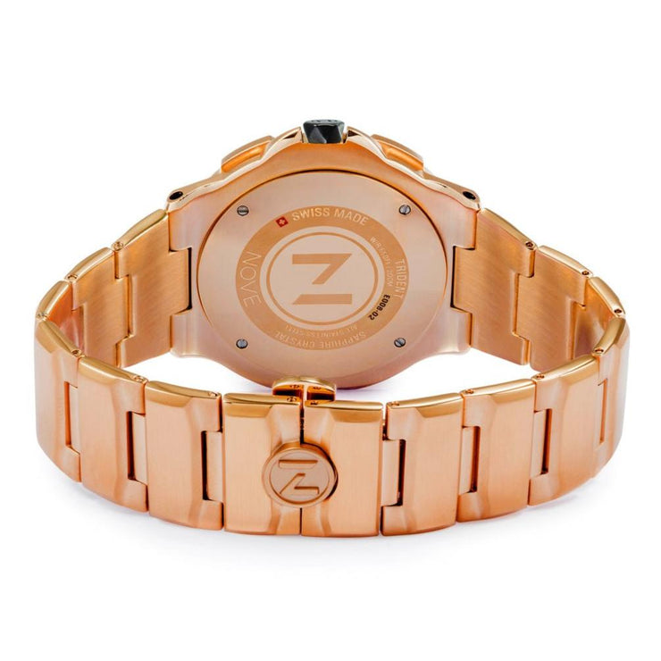 Nove Trident Ultra Slim E008 - 02 Rose Gold - Watches.com - E008 - 02