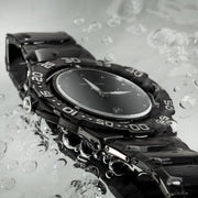 Nove Trident Ultra Slim E014 - 02 Black Silver - Watches.com - E014 - 02