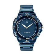 Nove Trident Ultra - thin E009 - 02 Blue PVD - Watches.com - E009 - 02