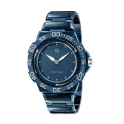 Nove Trident Ultra - thin E009 - 02 Blue PVD - Watches.com - E009 - 02