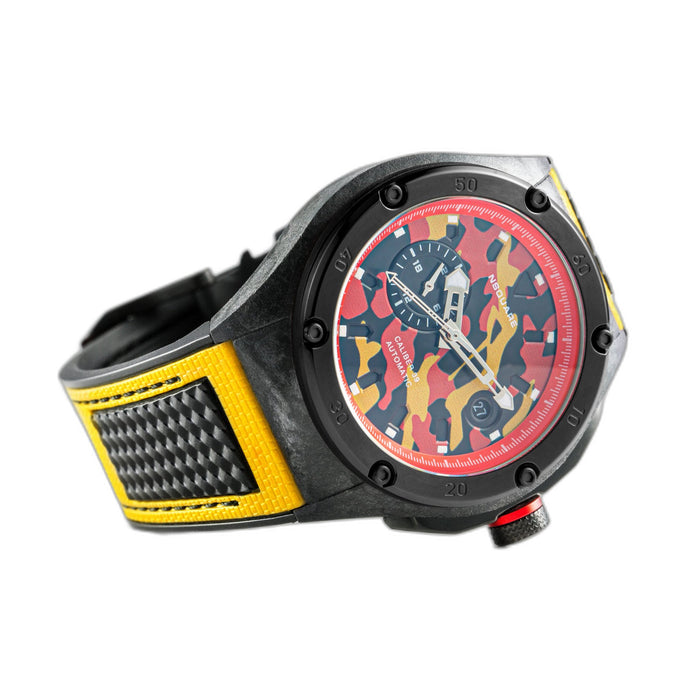 NSQUARE Caliber 39 Automatic 44mm N39.1 Sunny Yellow angled shot picture