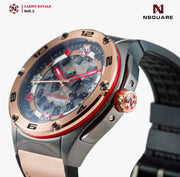 NSQUARE Casino Royale Automatic N40.2 Gunmetal Rose Gold Limited Edition - Watches.com - N40.2