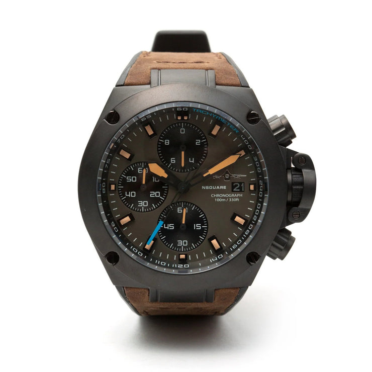 NSQUARE Chronograph N03.1 Brown - Watches.com - N03.1