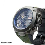 NSQUARE Chronograph N03.2 Green - Watches.com - N03.2