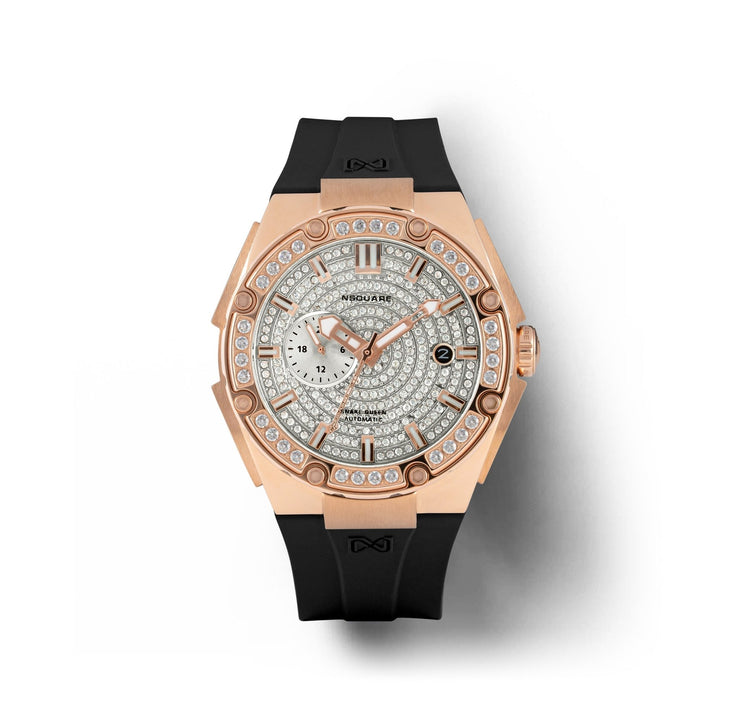 NSQUARE Dazz N48.13 Rose Gold - Watches.com - N48.13 - WHITE