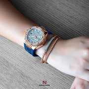 NSQUARE Dazz N48.13 Rose Gold - Watches.com - N48.13 - WHITE