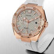 NSQUARE Dazz N48.13 Rose Gold - Watches.com - N48.13 - WHITE