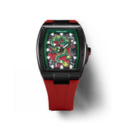 NSQUARE Dragon Overloed Automatic N57.2 Black/Red - Watches.com - N57.2