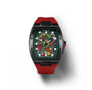 NSQUARE Dragon Overloed Automatic N57.2 Black/Red - Watches.com - N57.2