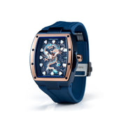 NSQUARE Dragon Overloed Automatic N57.3 RG/Blue - Watches.com - N57.3