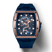 NSQUARE Dragon Overloed Automatic N57.3 RG/Blue - Watches.com - N57.3