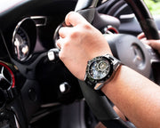 NSQUARE Dynamic Race Tourbillon 46mm N33.1 Steel Ceramic Black Limited Edition - Watches.com - N33.1