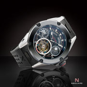 NSQUARE Dynamic Race Tourbillon 46mm N33.1 Steel Ceramic Black Limited Edition - Watches.com - N33.1