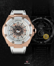 NSQUARE Five Elements N59.1 Gold Attributes Rose Gold White - Watches.com - N59.1