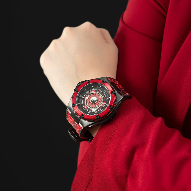 NSQUARE Five Elements N59.4 Fire Attributes Red - Watches.com - N59.4