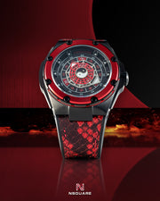 NSQUARE Five Elements N59.4 Fire Attributes Red - Watches.com - N59.4