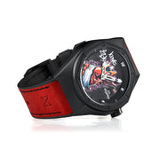 NSQUARE King Skull Automatic N43.1 Black Red - Watches.com - 