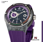 NSQUARE MultiColoured Series Automatic N39.4 Purple - Watches.com - N39.4