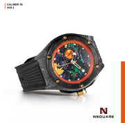 NSQUARE MultiColoured Series N39.2 Vitality Black - Watches.com - N39.2