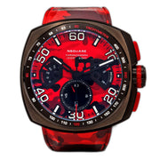 NSQUARE Nick Chronograph Camo 51mm N20.3 Red - Watches.com - N20.3