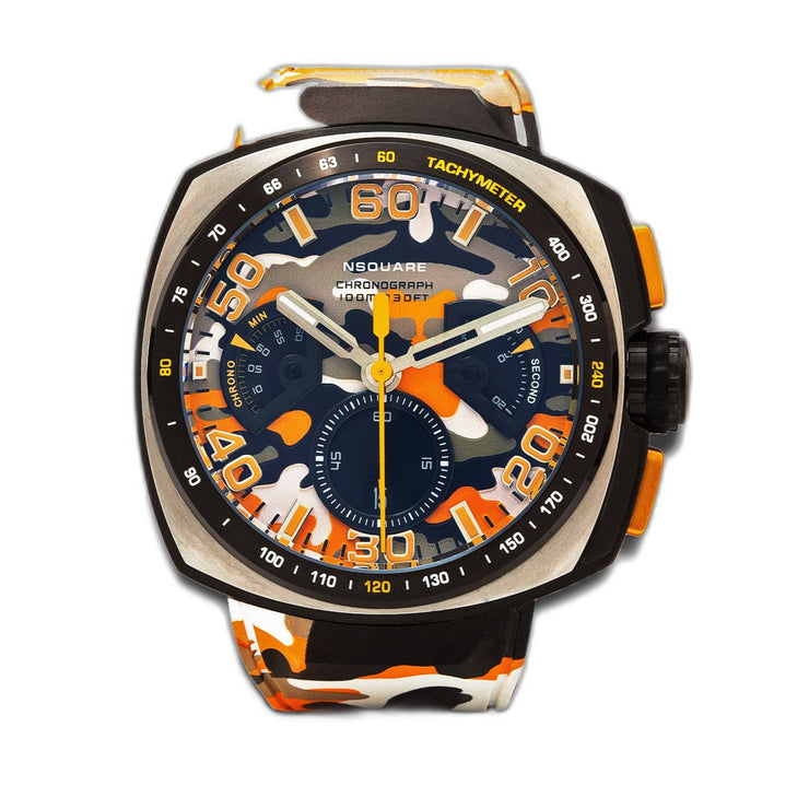 NSQUARE Nick Chronograph N20.4 Orange - Watches.com - N20.4