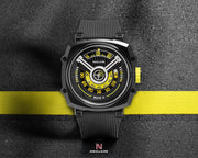 NSQUARE Nick II Automatic 45mm N12.1 Black Yellow - Watches.com - N12.1 - BLACK