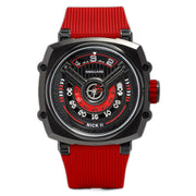 NSQUARE Nick II Automatic 45mm N12.2 Black Red - Watches.com - N12.2 - RED