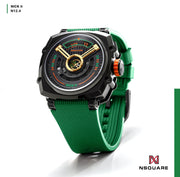 NSQUARE Nick II Automatic 45MM N12.4 Green - Watches.com - N12.4