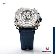 NSQUARE Nick II Automatic 45mm N12.5 Blue Steel - Watches.com - N12.5