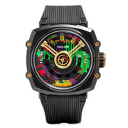 NSQUARE Nick II Automatic Watch 45mm N12.3 Black Gold - Watches.com - N12.3