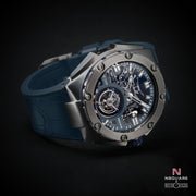 NSQUARE NM01 Tourbillon 46mm N35.5 Blue - Watches.com - N35.5