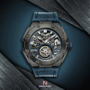 NSQUARE NM01 Tourbillon 46mm N35.5 Blue - Watches.com - N35.5